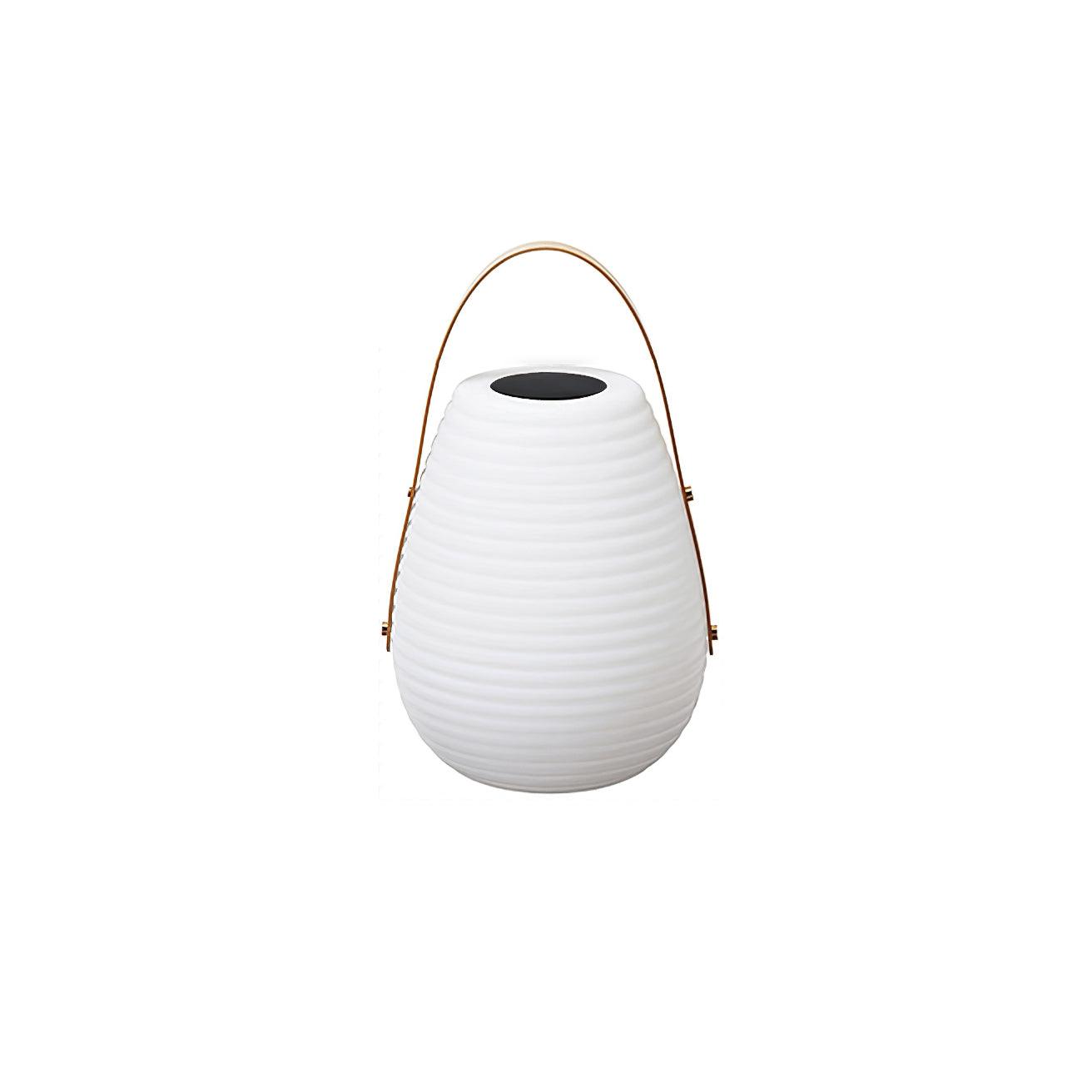 Beehive Lantern Outdoor Lamp ? 10.6″ x H 11″ / Dia 27cm x H 28cm / Model B: Solar-Powered Version / Warm Light Outdoor
