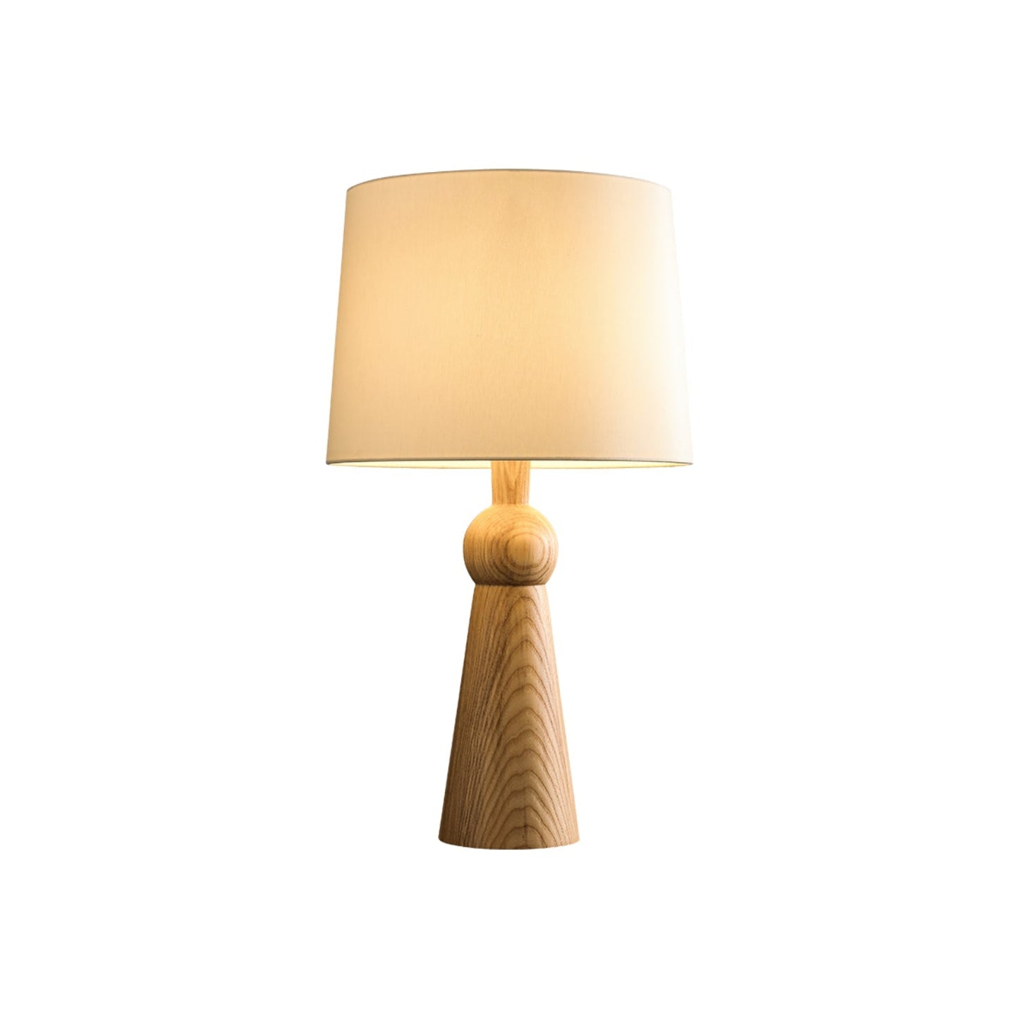 Bella Table Lamp ? 14.9″ x H 26.8″ / Wood Color / US Plug Table lamp