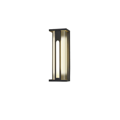 Bellamy Flair Outdoor Wall Lamp L 6.3″ x W 4.7″ x H 15.7″ / L 16cm x W 12cm x H 40cm / Model A: Wired Version / Warm