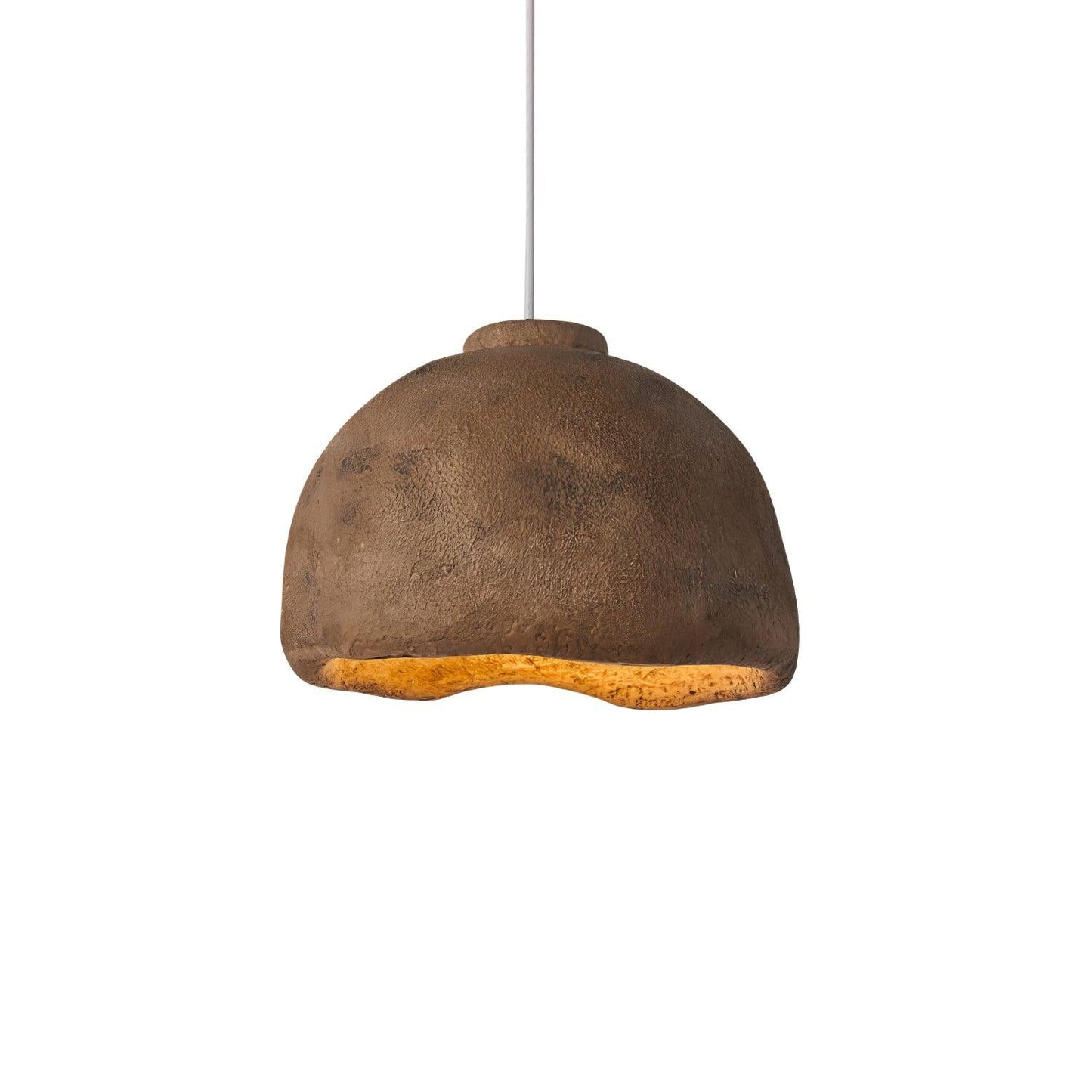 Bells Pendant Lamp Dia 13.8″ x H 10.2″ / Dia 35cm x H 26cm / Brown Pendant light