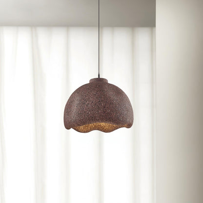 Bells Speckled Pendant Lamp Dia 13.8″ x H 10.2″ / Dia 35cm x H 26cm / Brown Pendant light