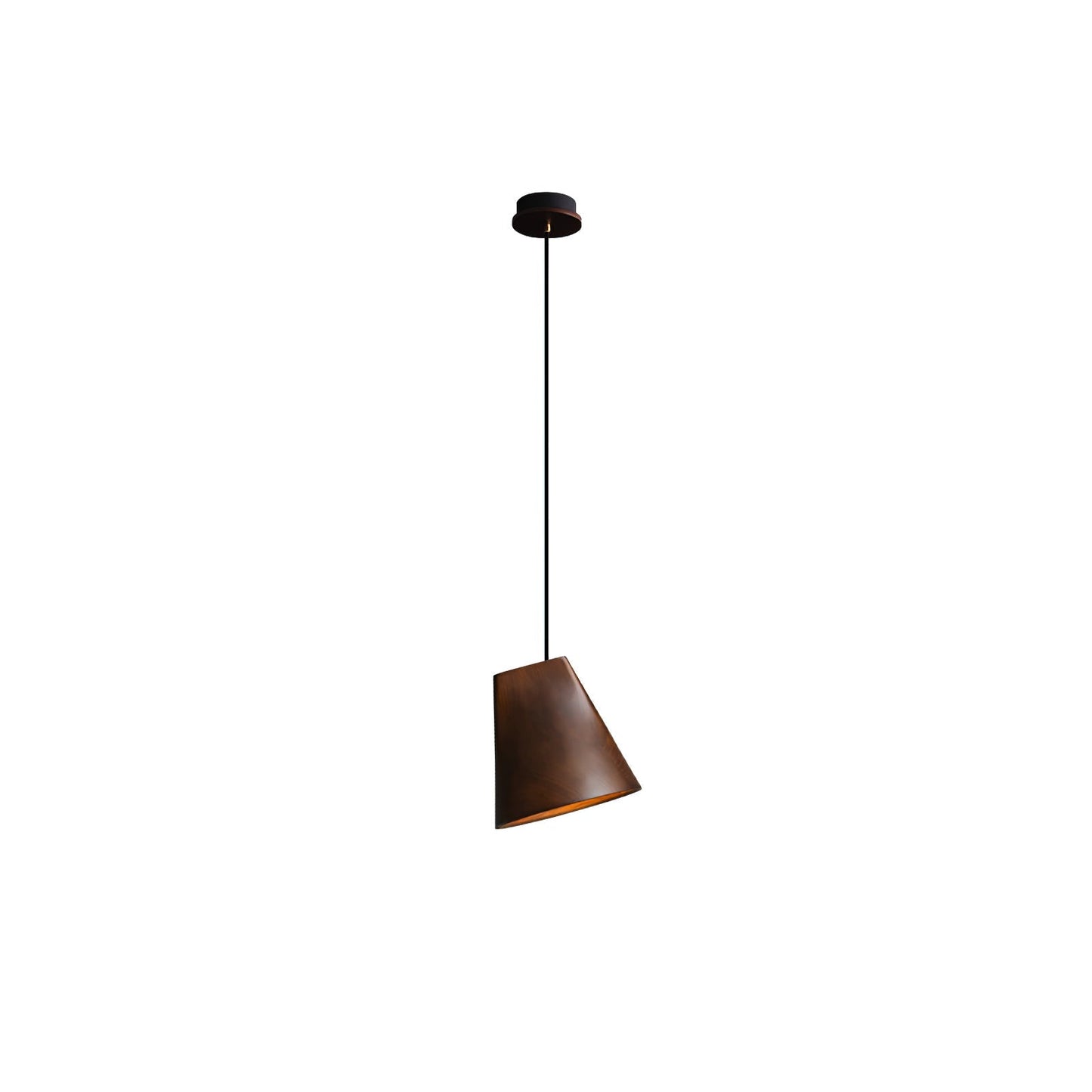 Bellwood Pendant Lamp Model A Dia 7.1″ x H 7.3″ / Walnut Color / Warm Light Pendant light