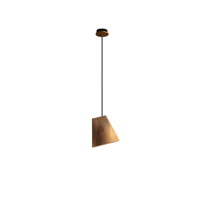 Bellwood Pendant Lamp Model A Dia 7.1″ x H 7.3″ / Wood Color / Warm Light Pendant light