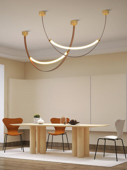 Belt Pendant Lamp Chandelier
