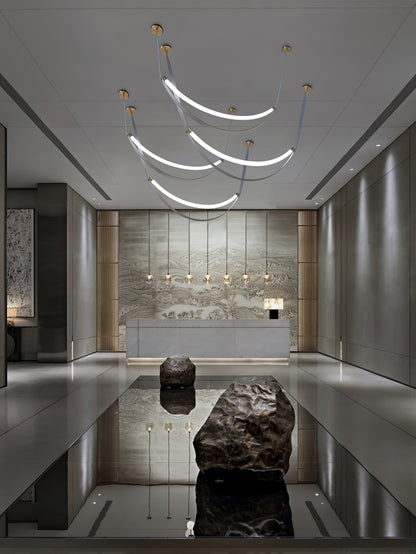 Belt Pendant Lamp Chandelier