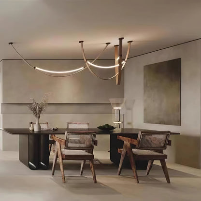 Belt Pendant Lamp Chandelier