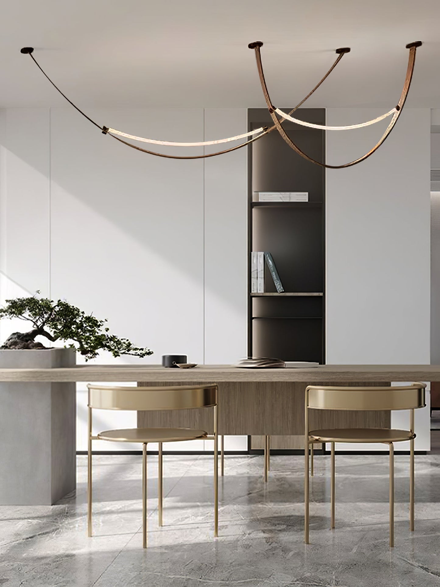 Belt Pendant Lamp Chandelier