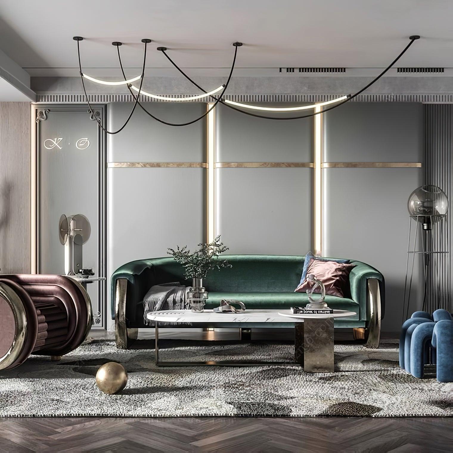 Belt Pendant Lamp Chandelier