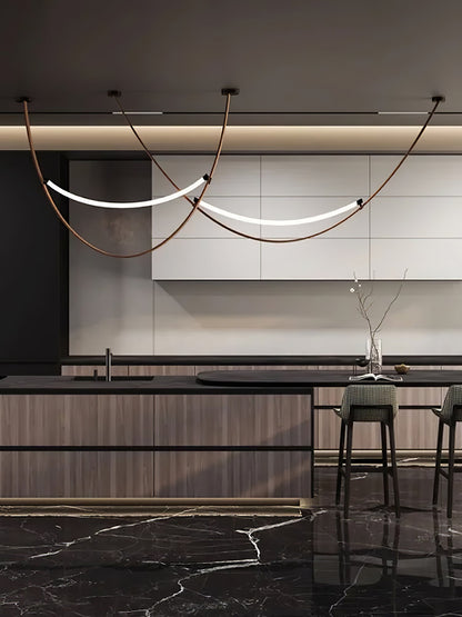 Belt Pendant Lamp Chandelier