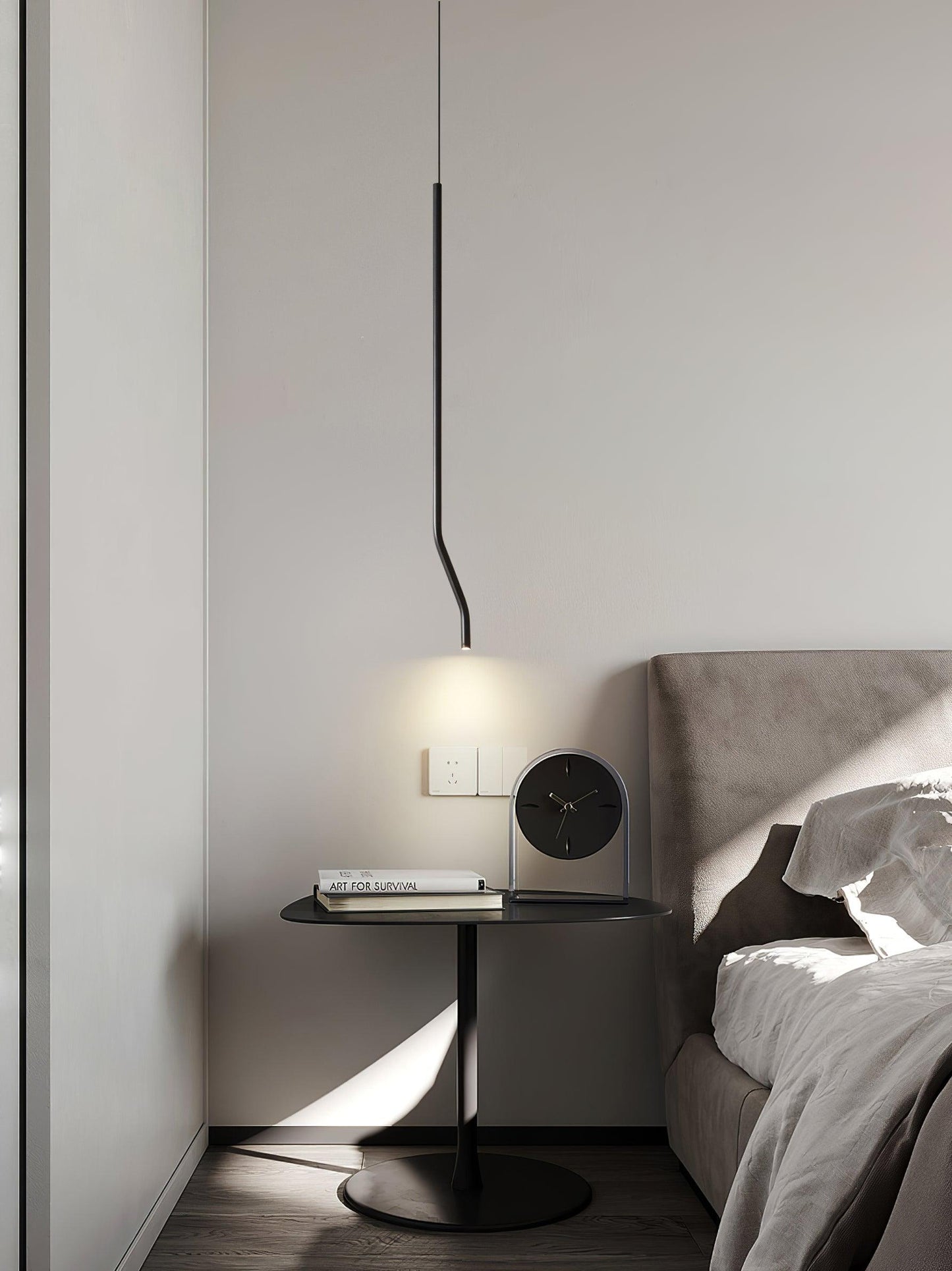Bending Line Pendant Lamp Chandelier