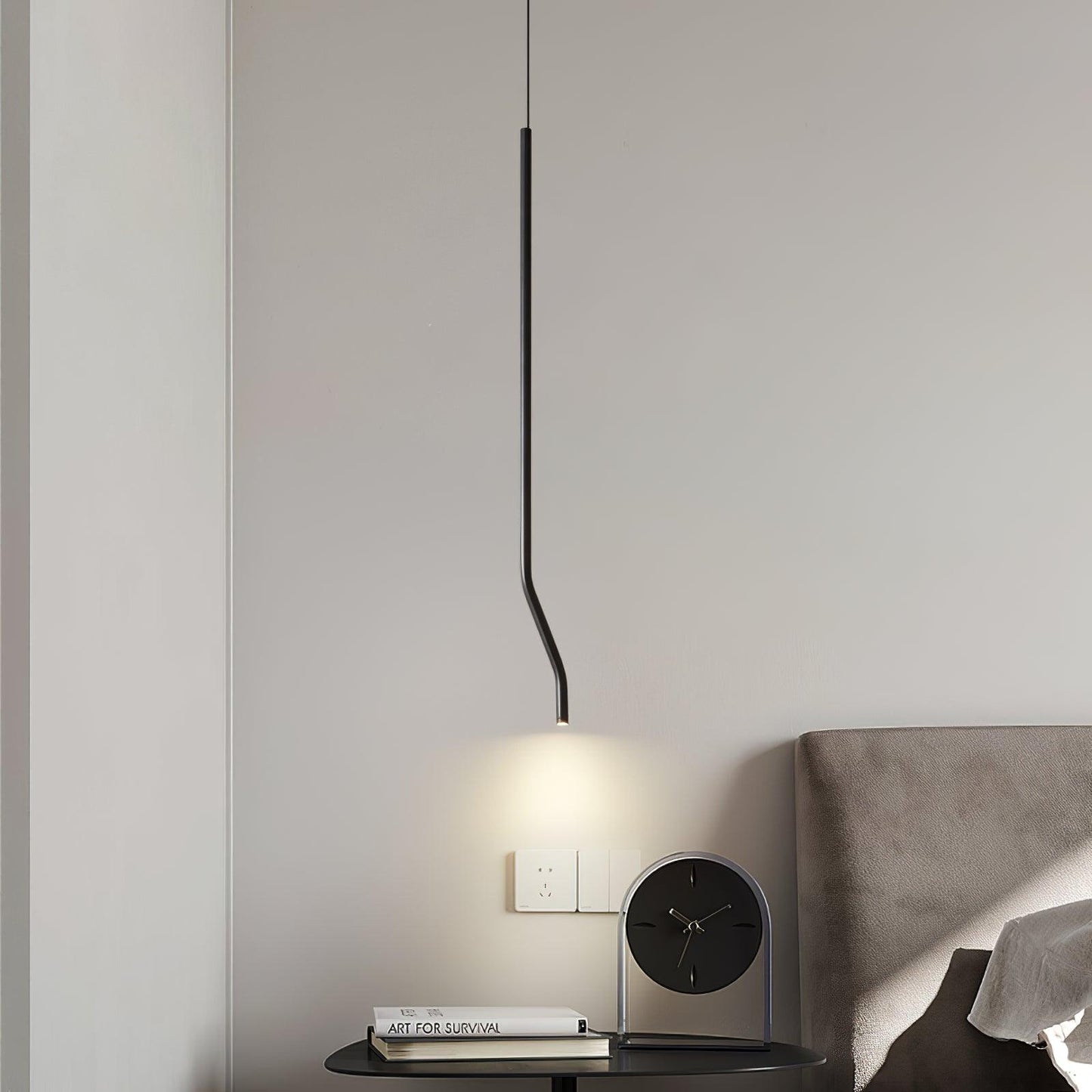 Bending Line Pendant Lamp Chandelier