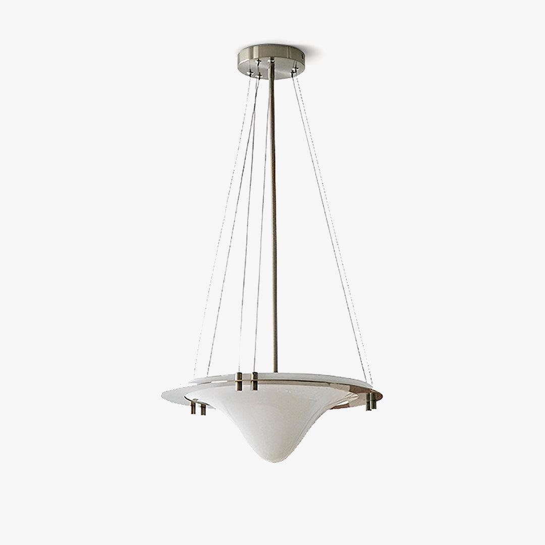 Bento Pendant Lamp ? 18.1″ x H 6.3″ / Dia 46cm x H 16cm / Chrome Pendant light