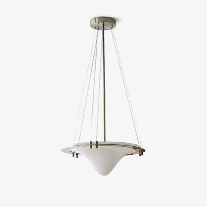 Bento Pendant Lamp ? 18.1″ x H 6.3″ / Dia 46cm x H 16cm / Chrome Pendant light