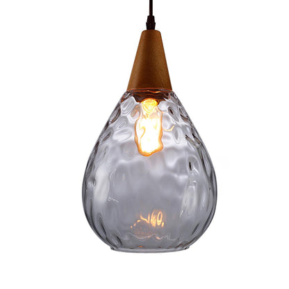 Besnier Glass Pendant Light Dia 7.9″ x H 9.1″ / Dia 20cm x H 23cm / Transparent Pendant light