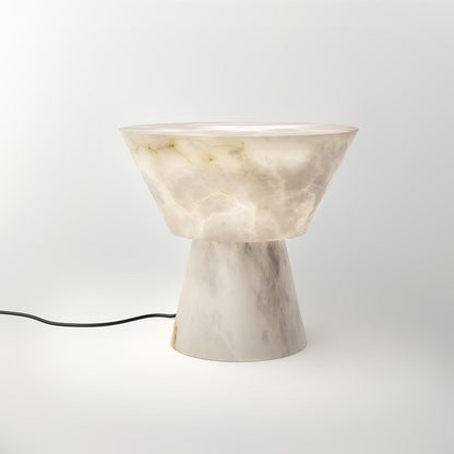 Beta Marble Table Lamp Dia 7.9″ x H 7.9″ / Dia 20cm x H 20cm / White / US Plug Table lamp