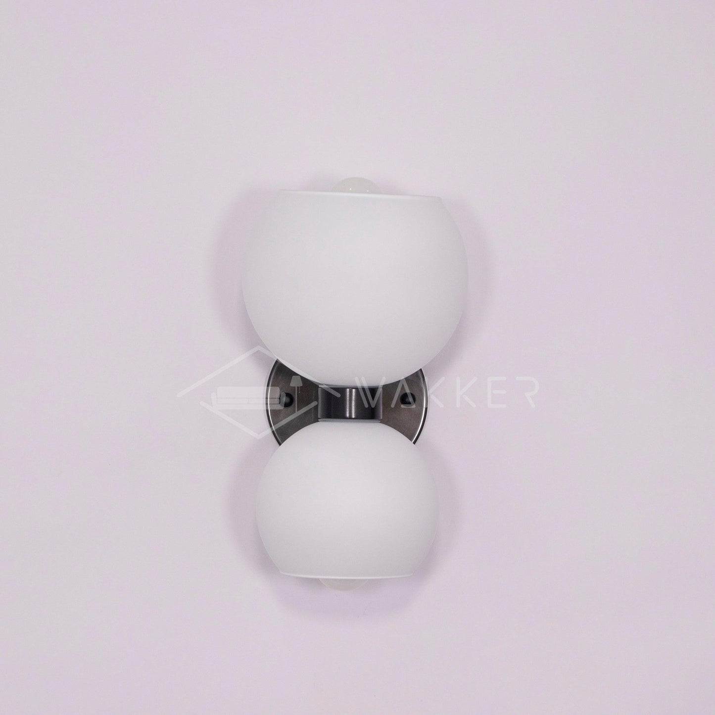 Betty Wall Lamp Dia 5.9″ x H 9.8″ / Dia 15cm x H 25cm / Matt black / White Wall lamp