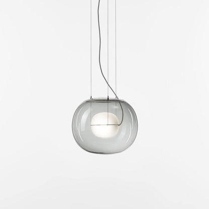 Levita Orb Pendant Light ? 11.8″ x H 10.2″ / Dia 30cm x H 26cm / Grey + White 1001 Pendant light