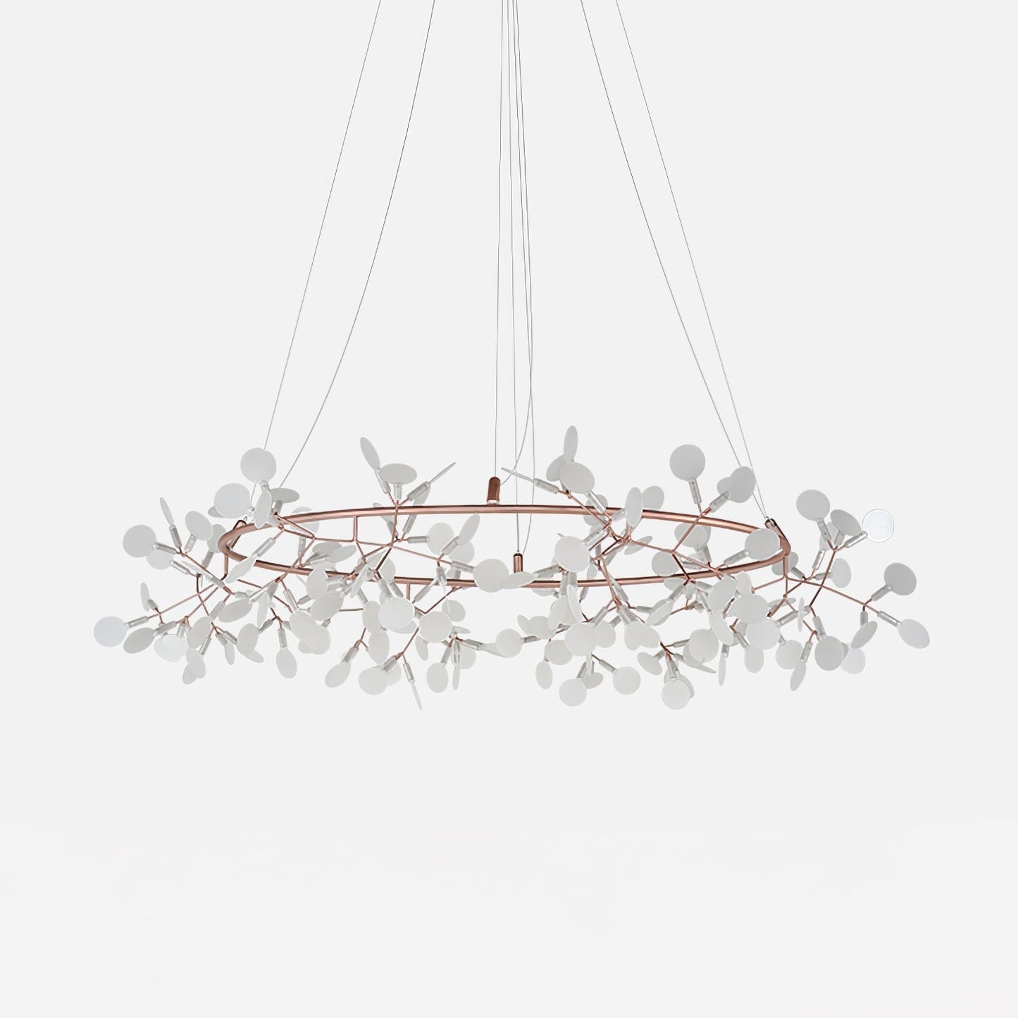 Big O Firefly LED Chandelier 243heads ? 70.9″ x H 11.8″ / Dia 180cm x H 35cm / Warm Light / Wall switch Chandelier