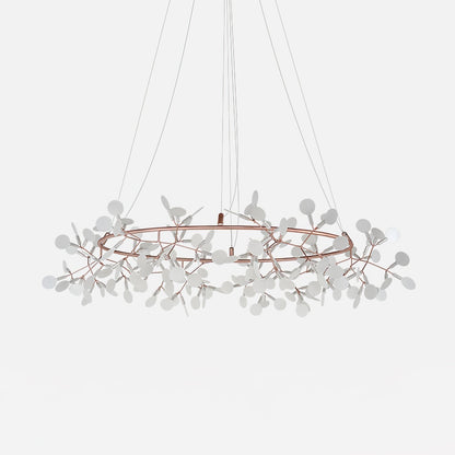 Big O Firefly LED Chandelier 243heads ? 70.9″ x H 11.8″ / Dia 180cm x H 35cm / Warm Light / Wall switch Chandelier