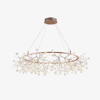 Big O Firefly LED Chandelier 216heads ? 59″ x H 11.8″ / Dia 150cm x H 35cm / Warm Light / Wall switch Chandelier
