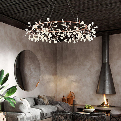 Big O Firefly LED Chandelier Chandelier