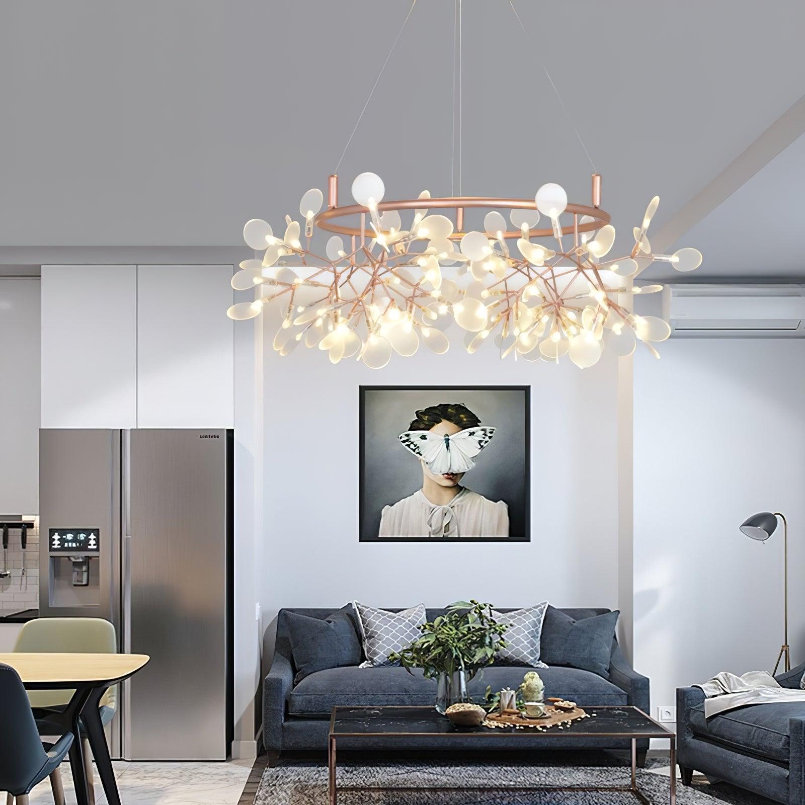 Big O Firefly LED Chandelier Chandelier