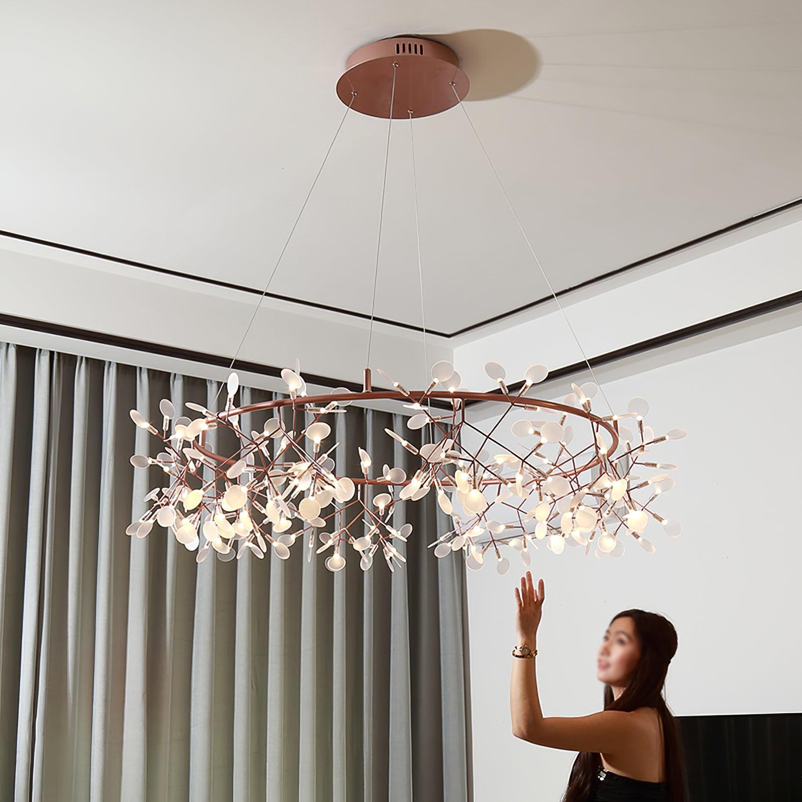 Big O Firefly LED Chandelier Chandelier