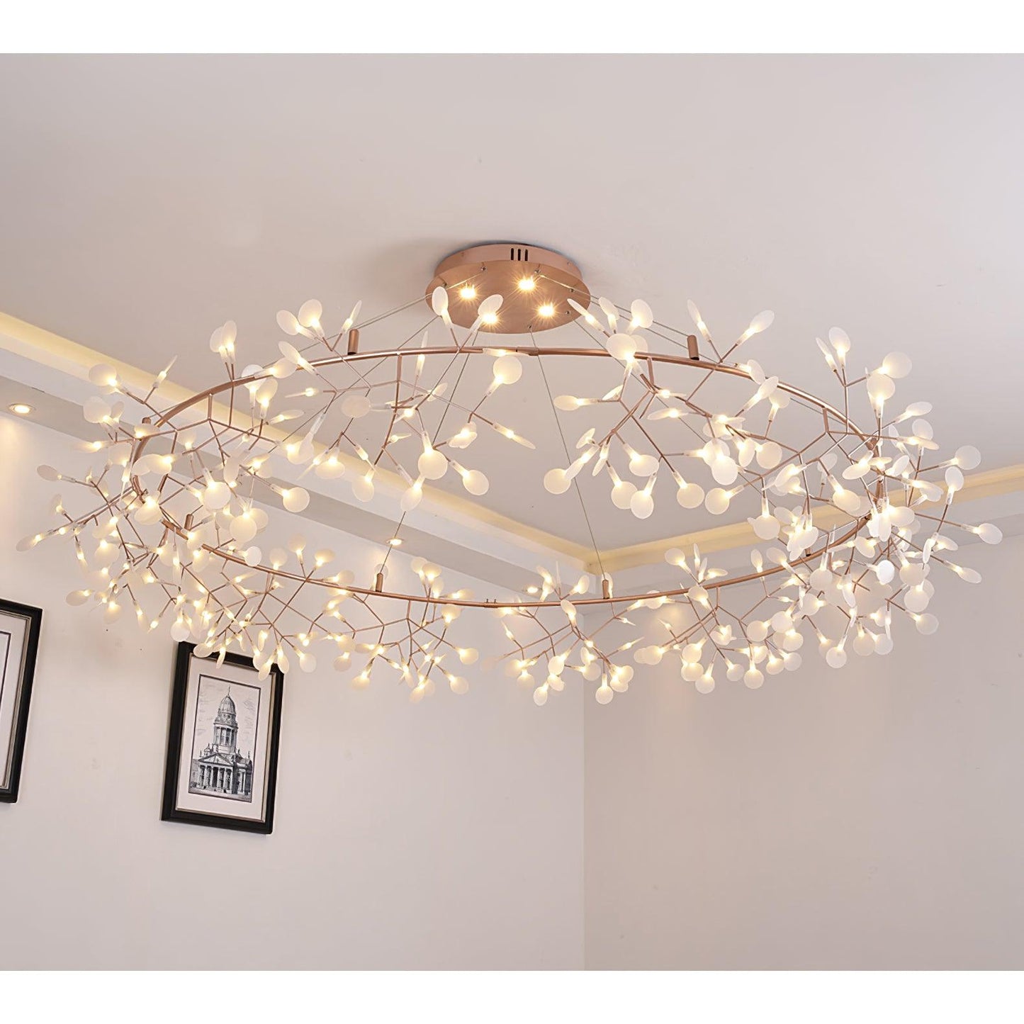 Big O Firefly LED Chandelier Chandelier