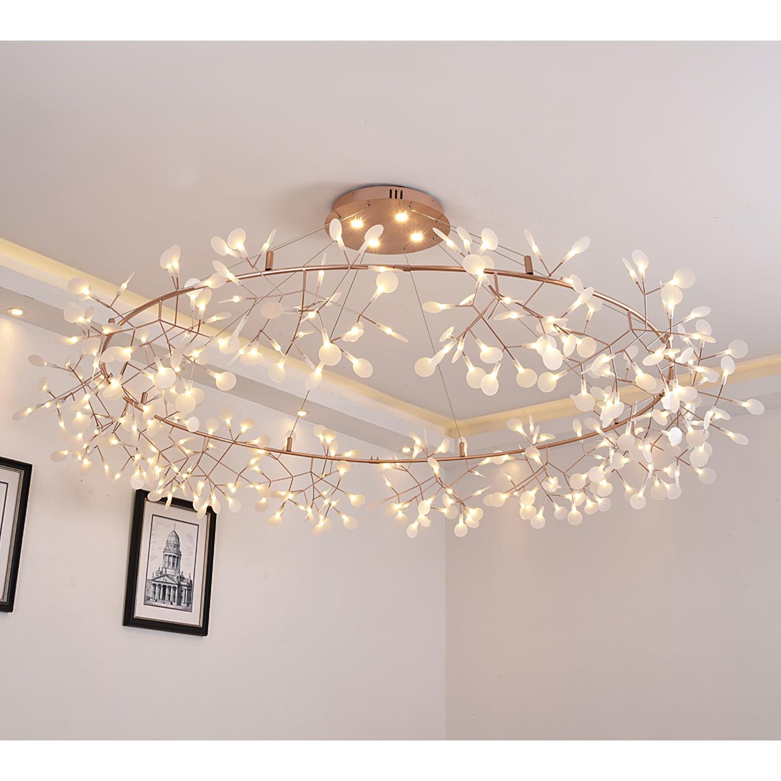 Big O Firefly LED Chandelier Chandelier