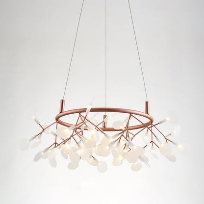 Big O Firefly LED Chandelier 54heads ? 23.6″ x H 11.8″ / Dia 60cm x H 30cm / Warm Light / Wall switch Chandelier