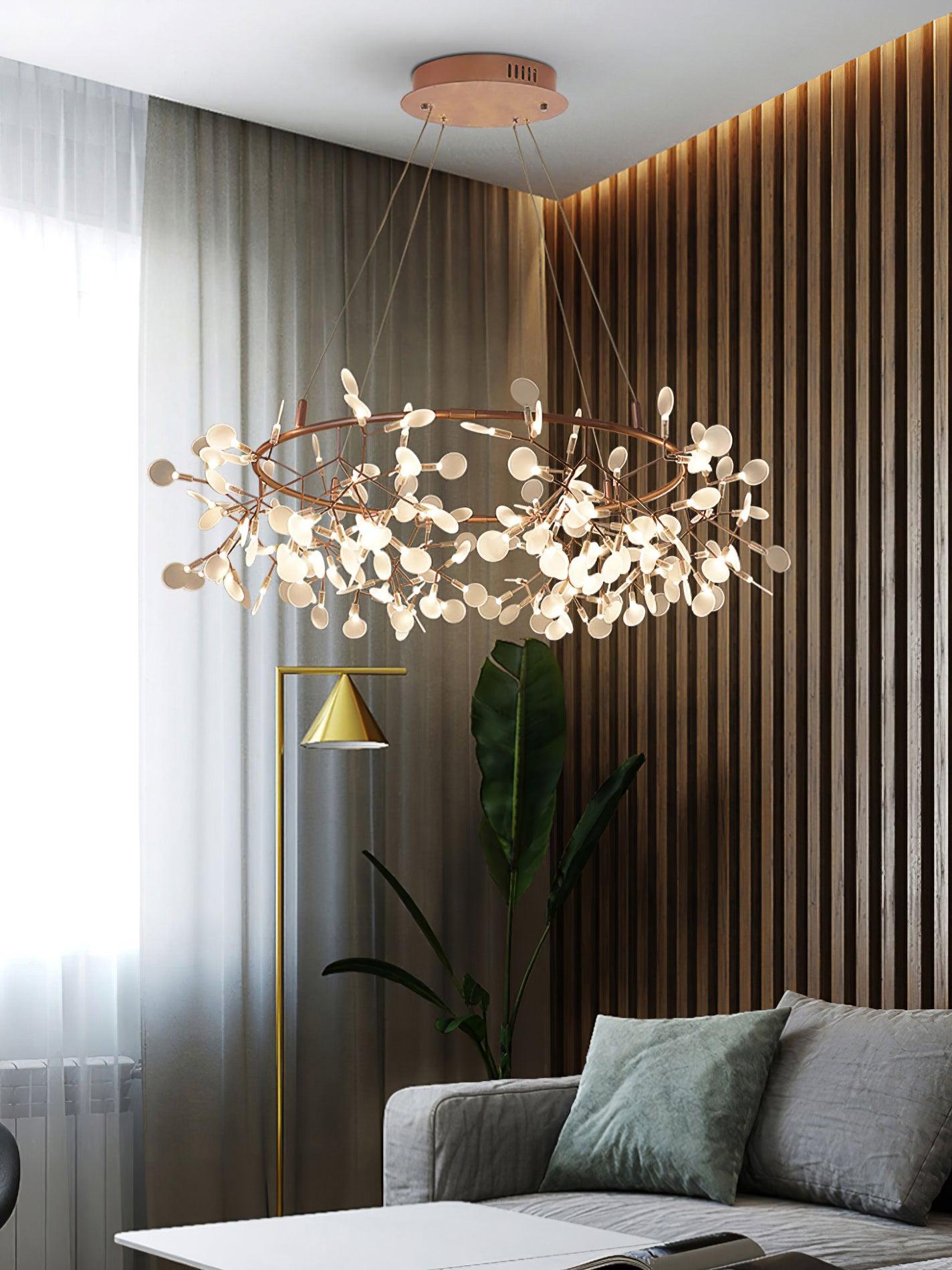 Big O Firefly LED Chandelier Chandelier