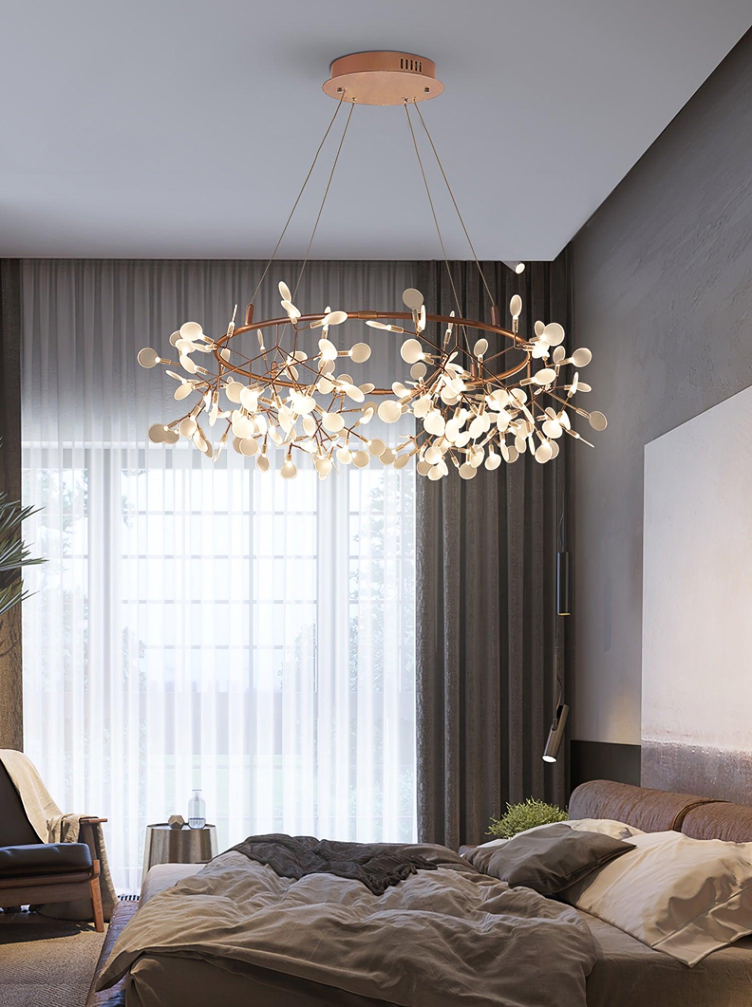 Big O Firefly LED Chandelier Chandelier