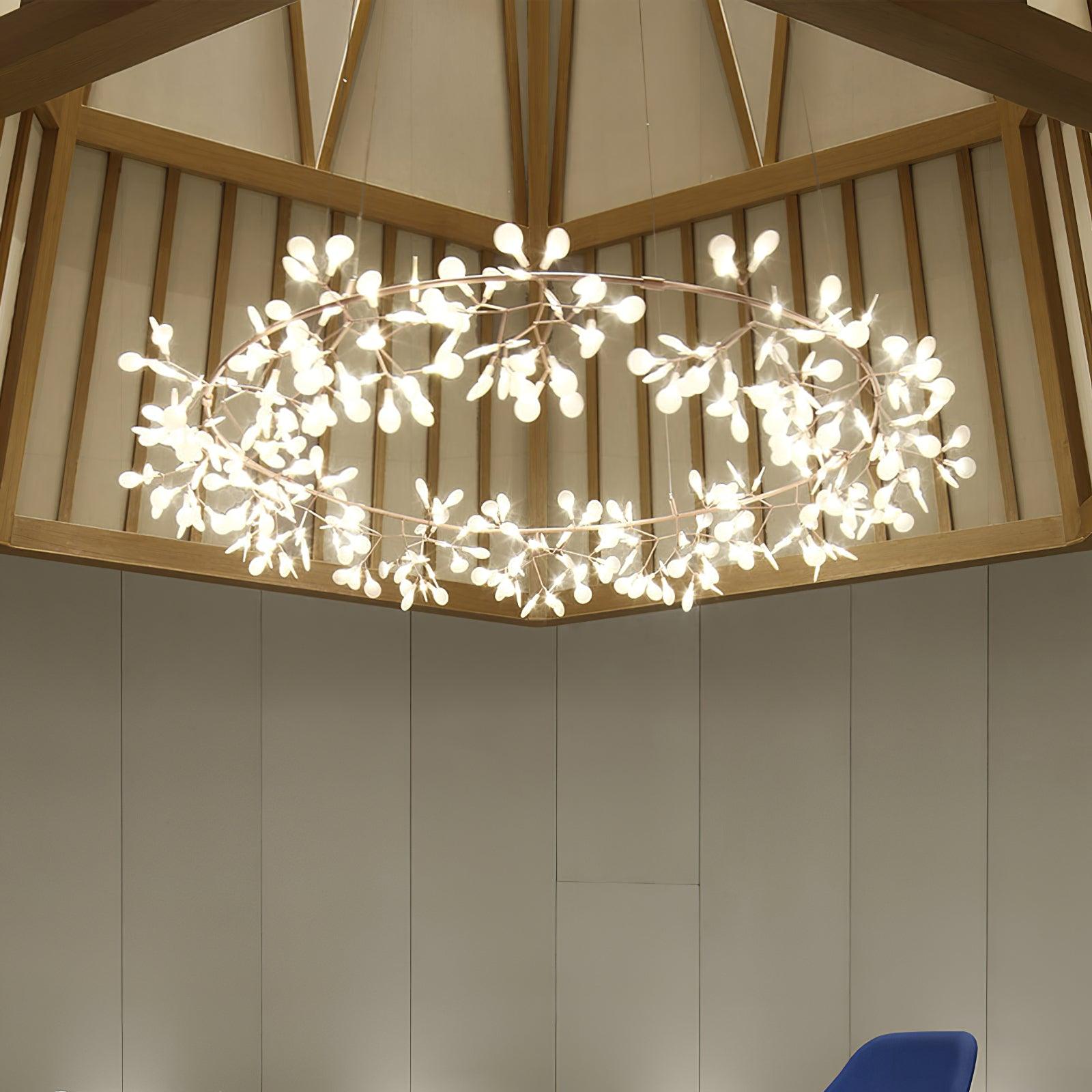 Big O Firefly LED Chandelier Chandelier