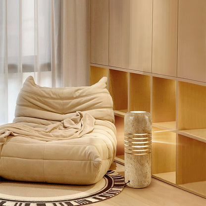 Big Stone Bucket Floor Lamp Floor lamp