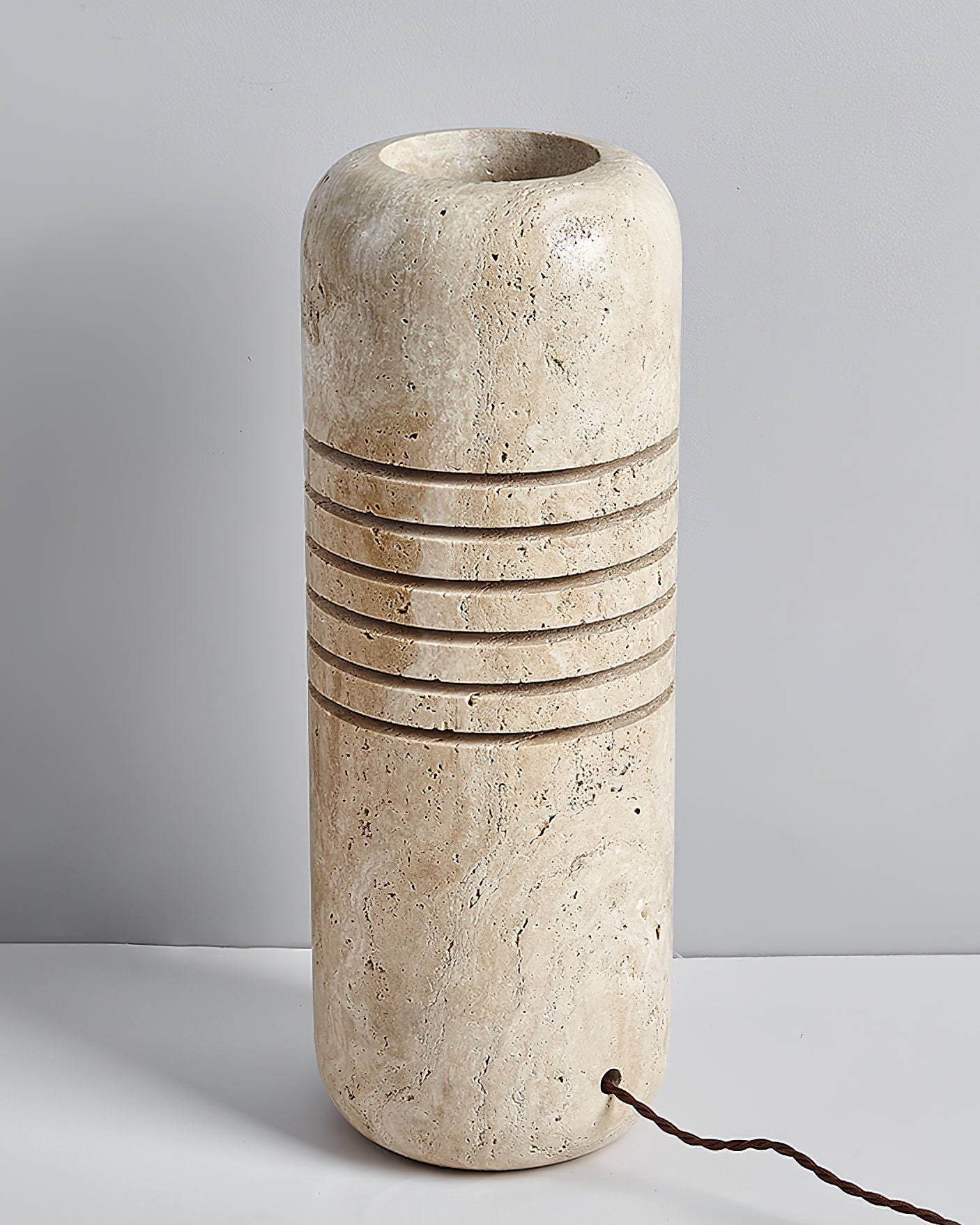 Big Stone Bucket Floor Lamp Floor lamp