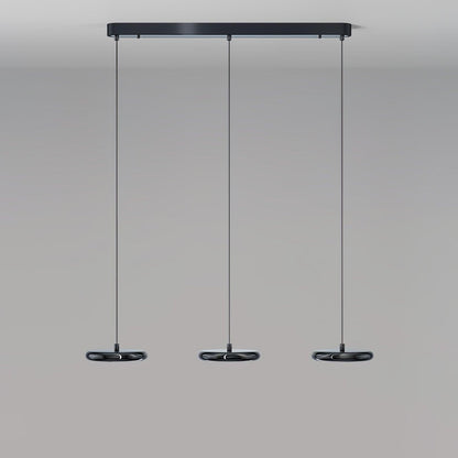Bilancella Suspension Lamp ? 36.2″ x H 59″ / Dia 92cm x H 150cm / Black / Warm Light Pendant light