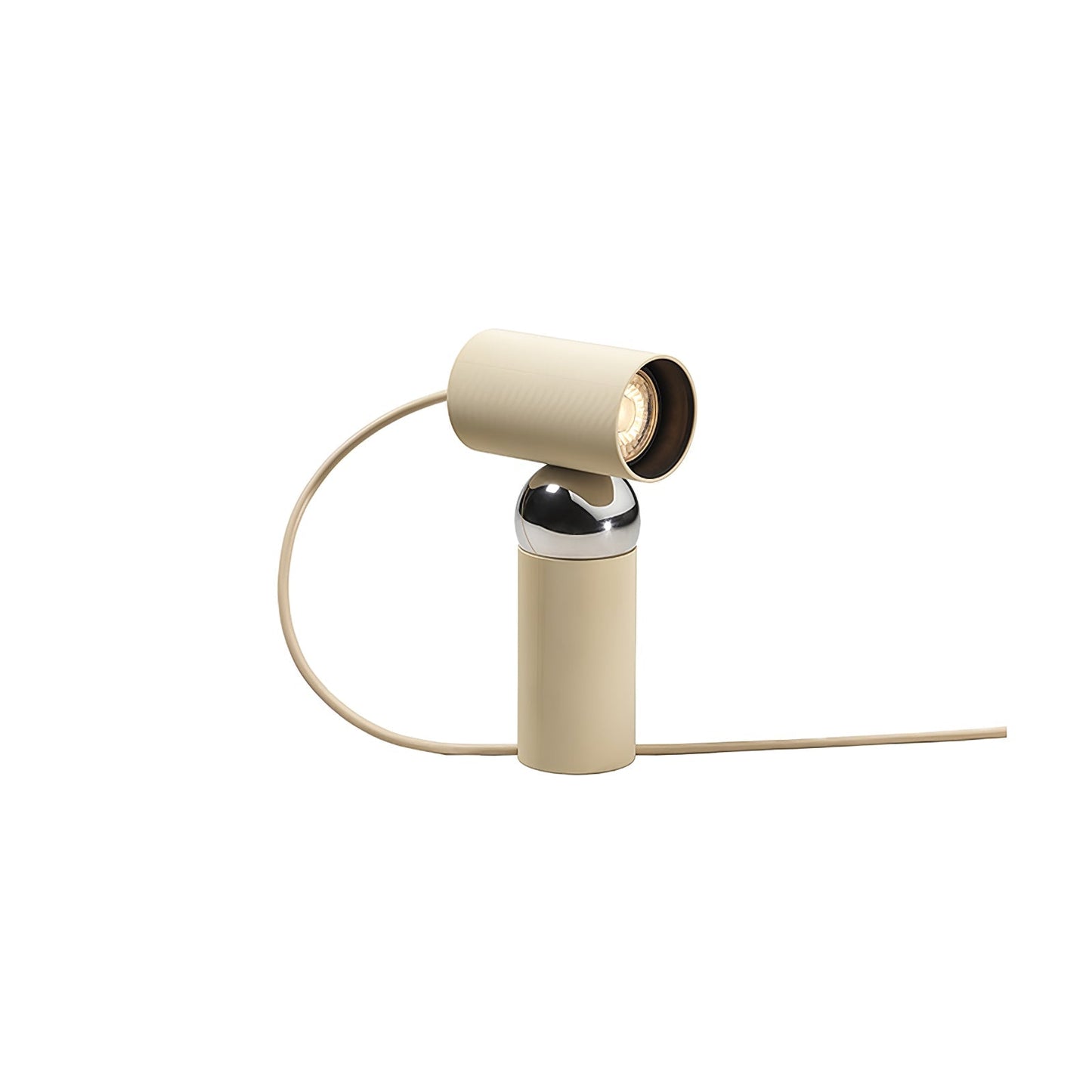 Muuto Beam Table Lamp ? 3.9″ x H 7.9″ / Dia 10cm x H 20cm / Beige / US Plug Table lamp