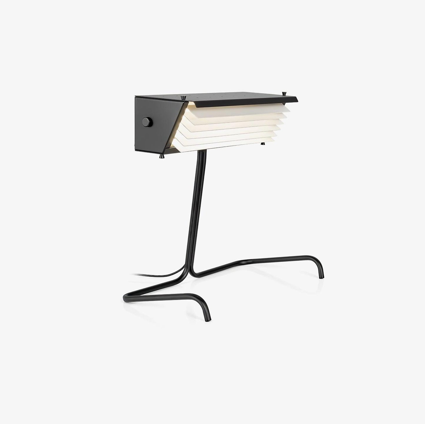 Biny Table Lamp ? 12.8″ x H 12.4″/ Dia 32.5m x H 31.6cm / Black & White / US Plug Table lamp