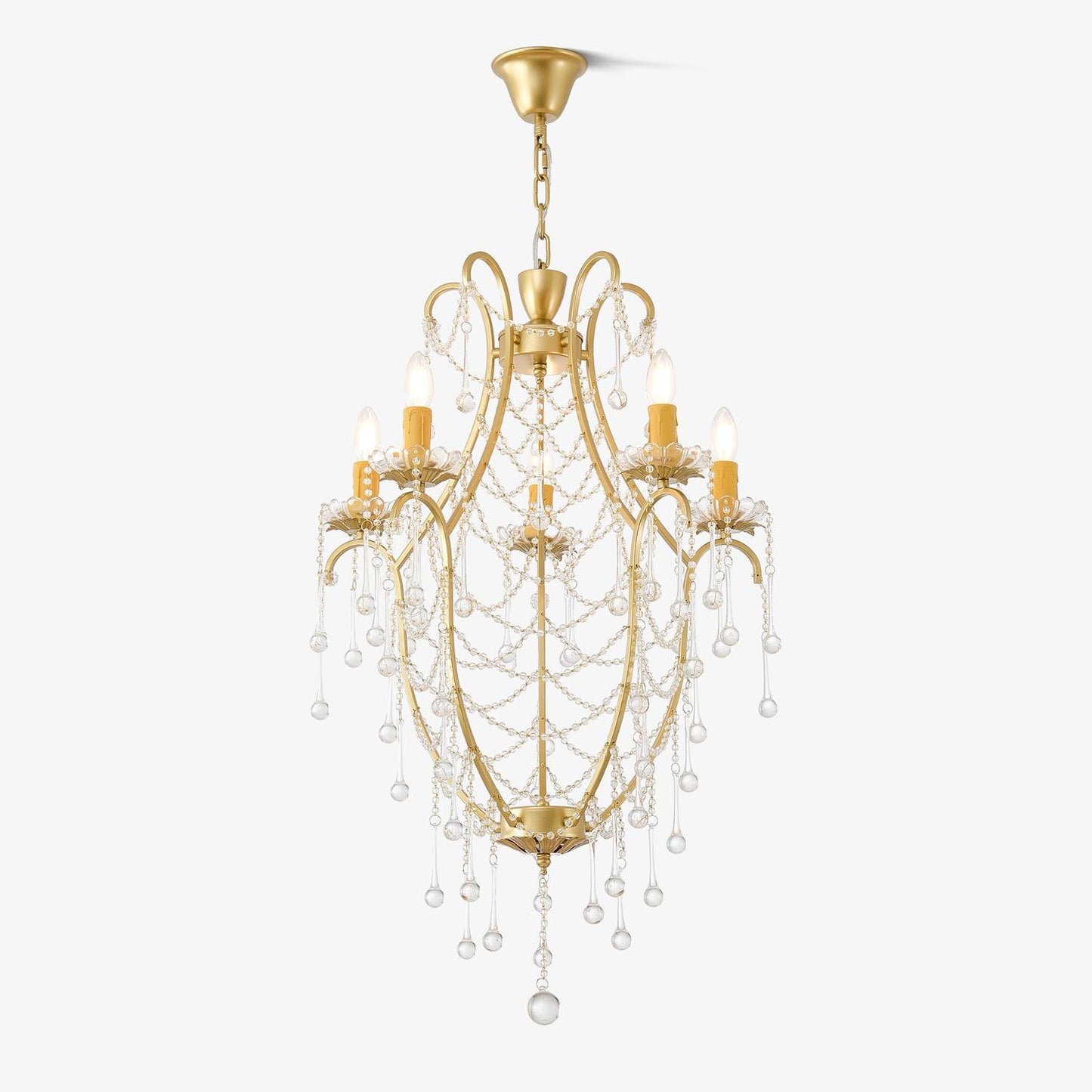 Crystal Birdcage Chandelier Chandelier