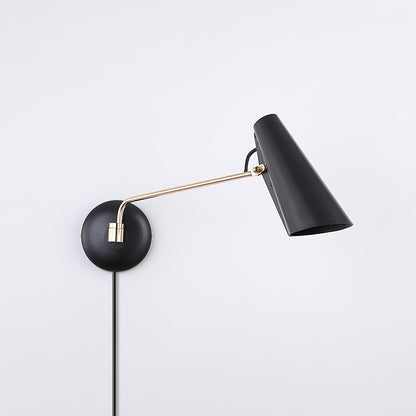 Birdy Plug-in Wall Lamp Black / 1 Piece / US Plug Wall lamp
