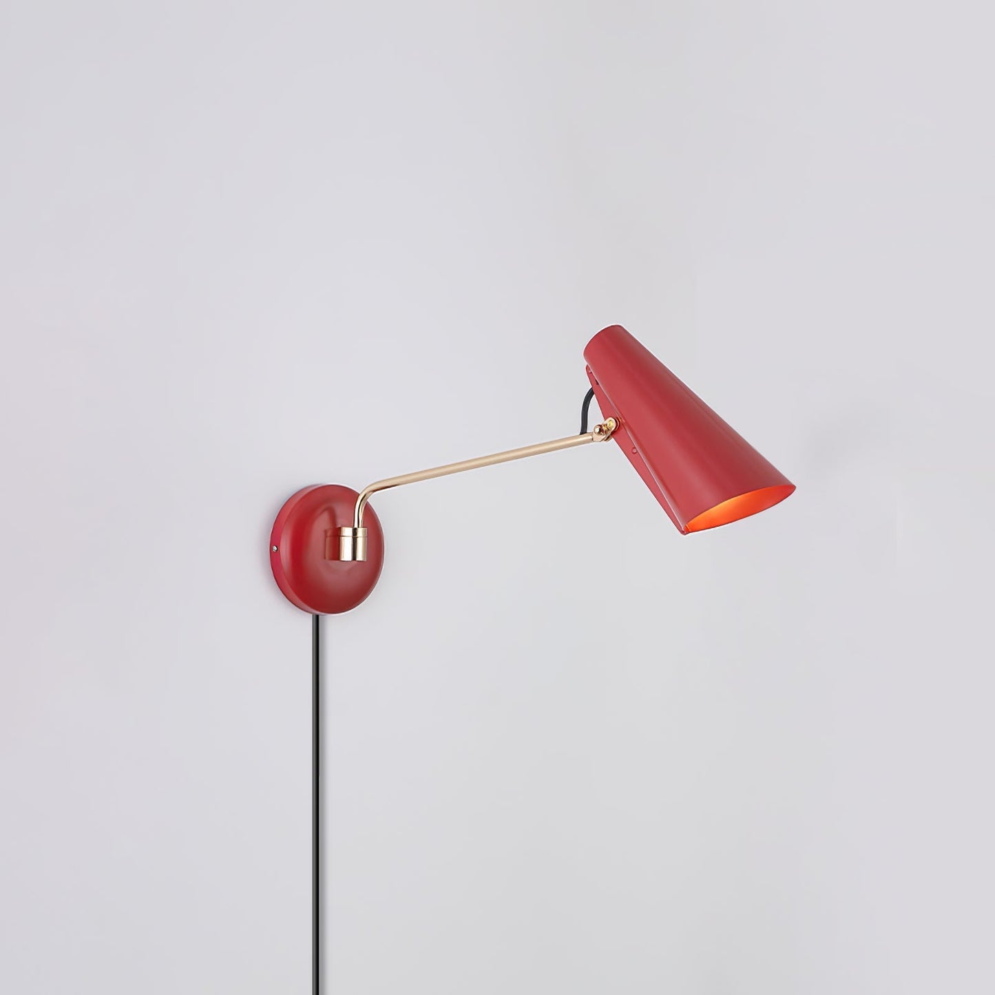 Birdy Plug-in Wall Lamp Red / 1 Piece / US Plug Wall lamp