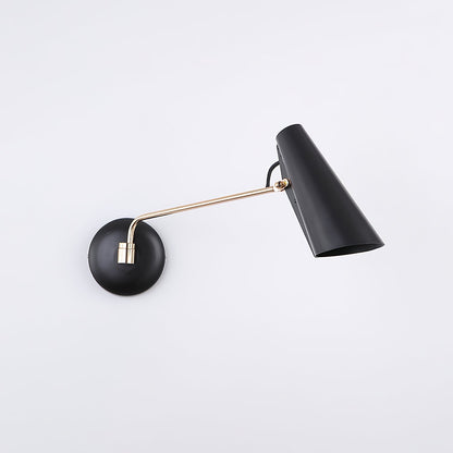 Birdy Wall Lamp Dia 20.9″ x H 9.4″ / Dia 53cm x H 24cm / Black / 1 Piece Wall lamp