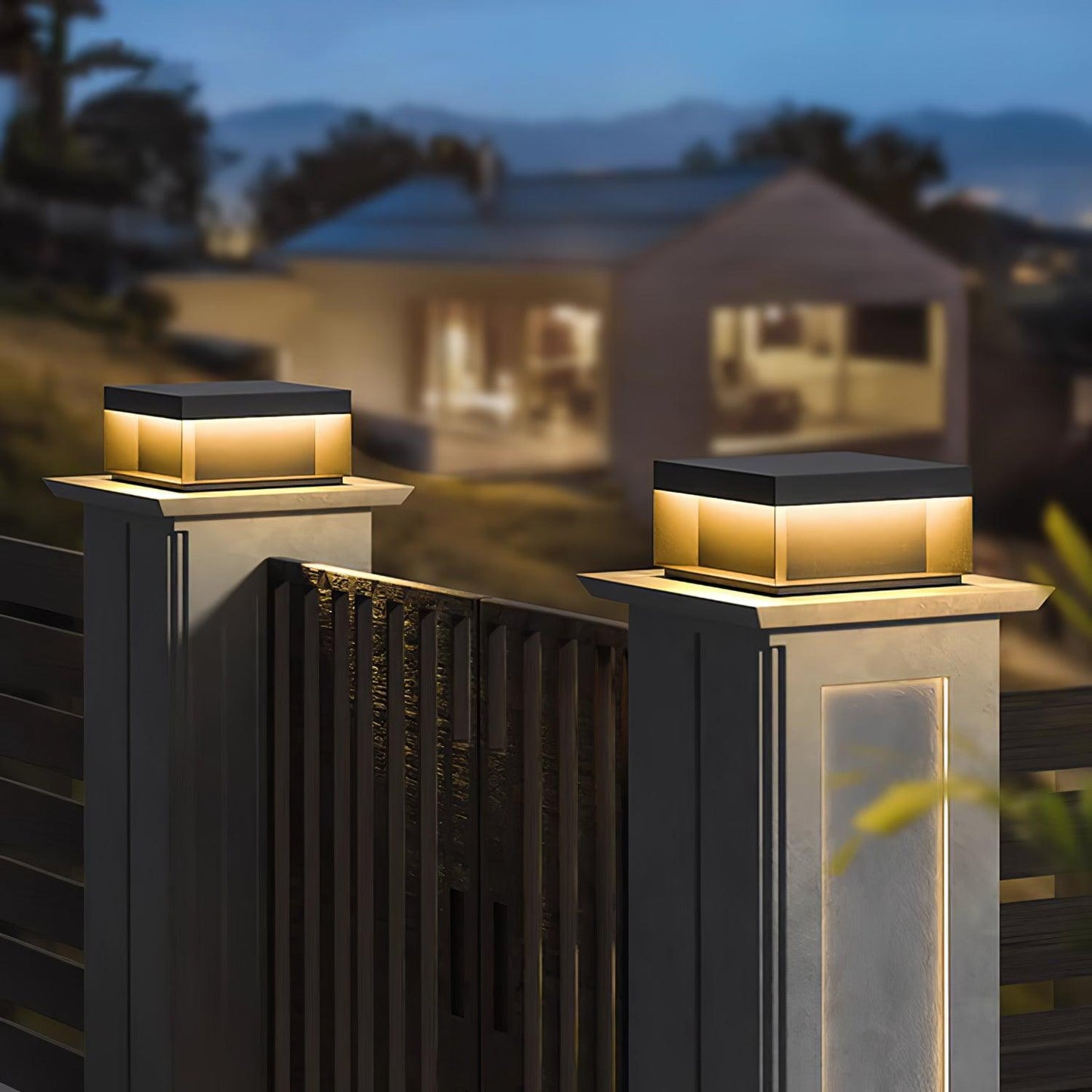 Black Box Outdoor Post Light Table lamp