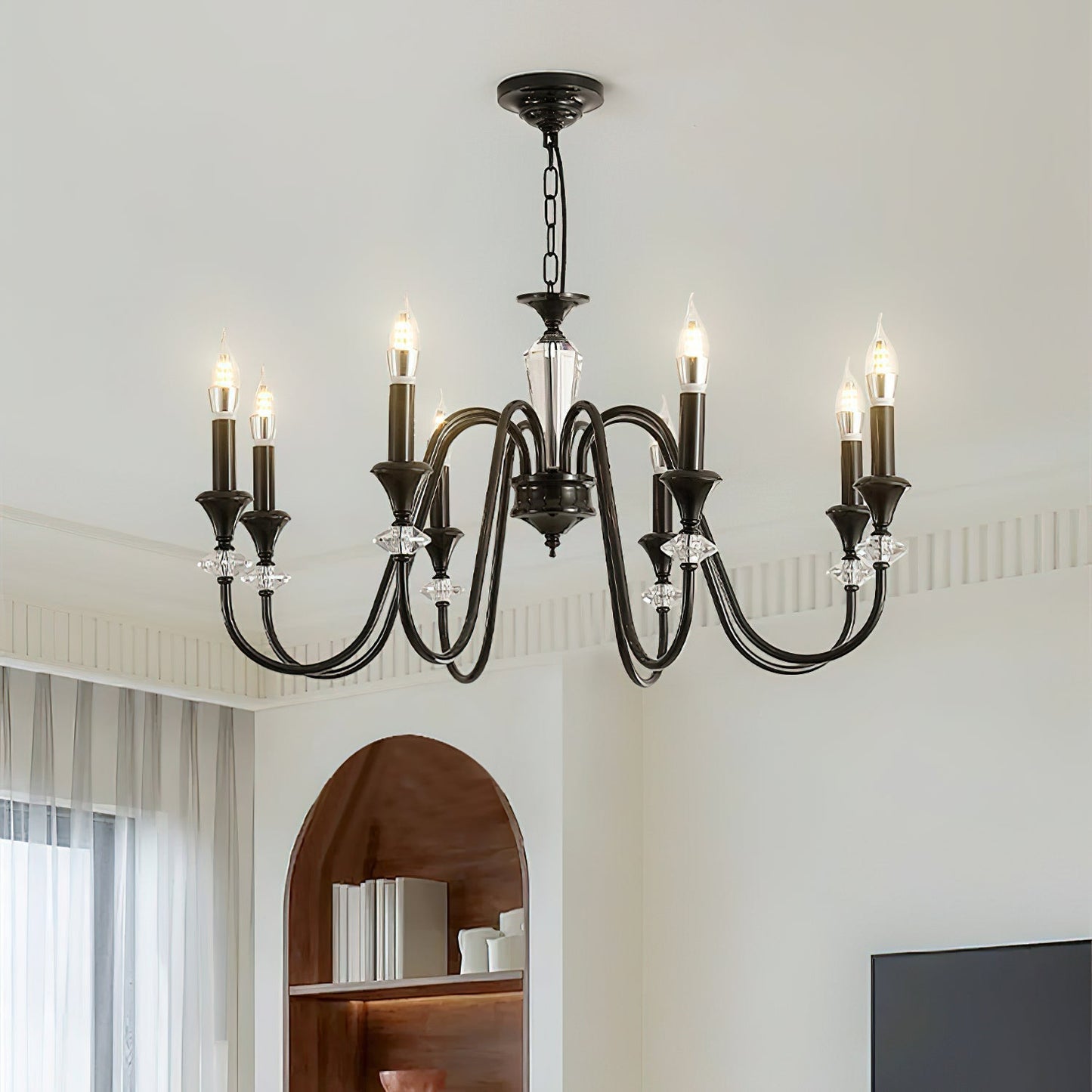 Noir Candelabra Chandelier Chandelier
