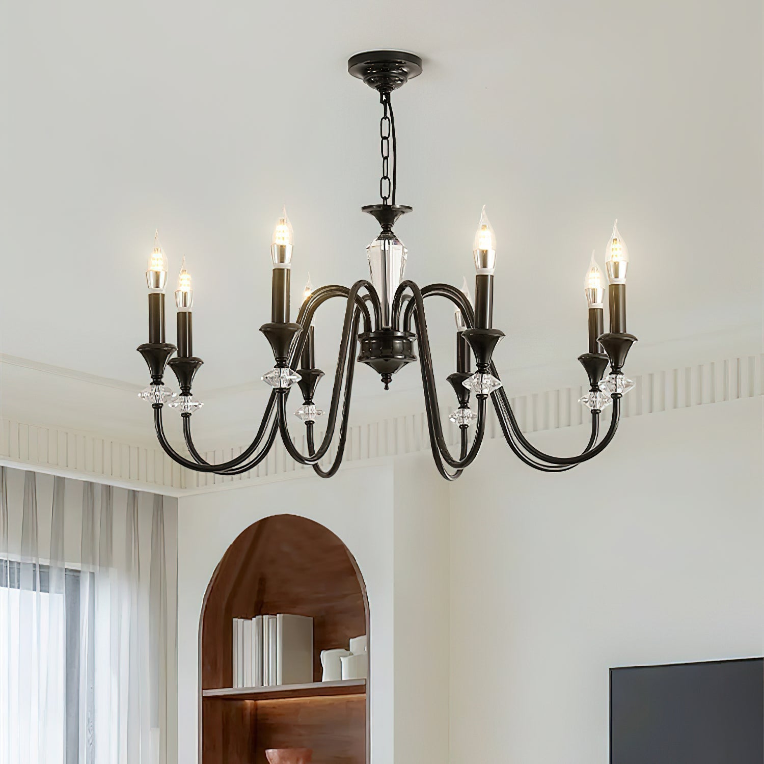 Noir Candelabra Chandelier Chandelier