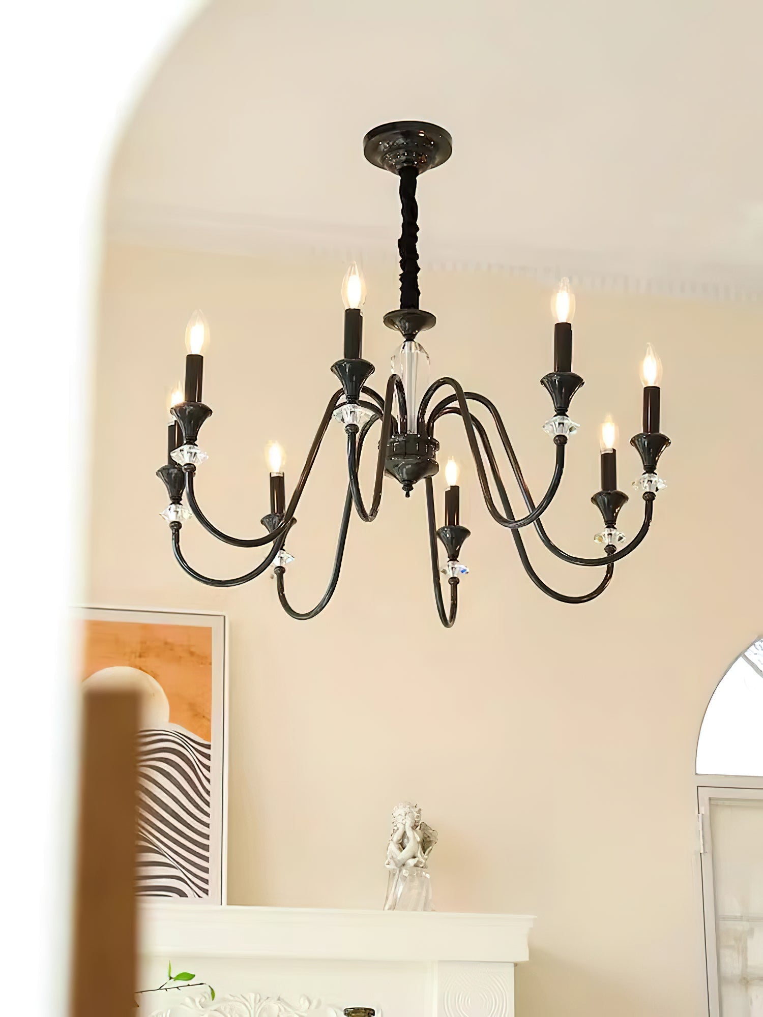 Noir Candelabra Chandelier Chandelier
