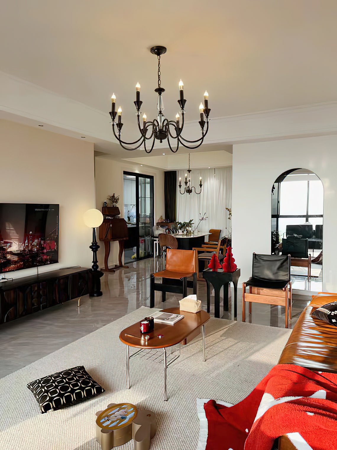 Noir Candelabra Chandelier Chandelier
