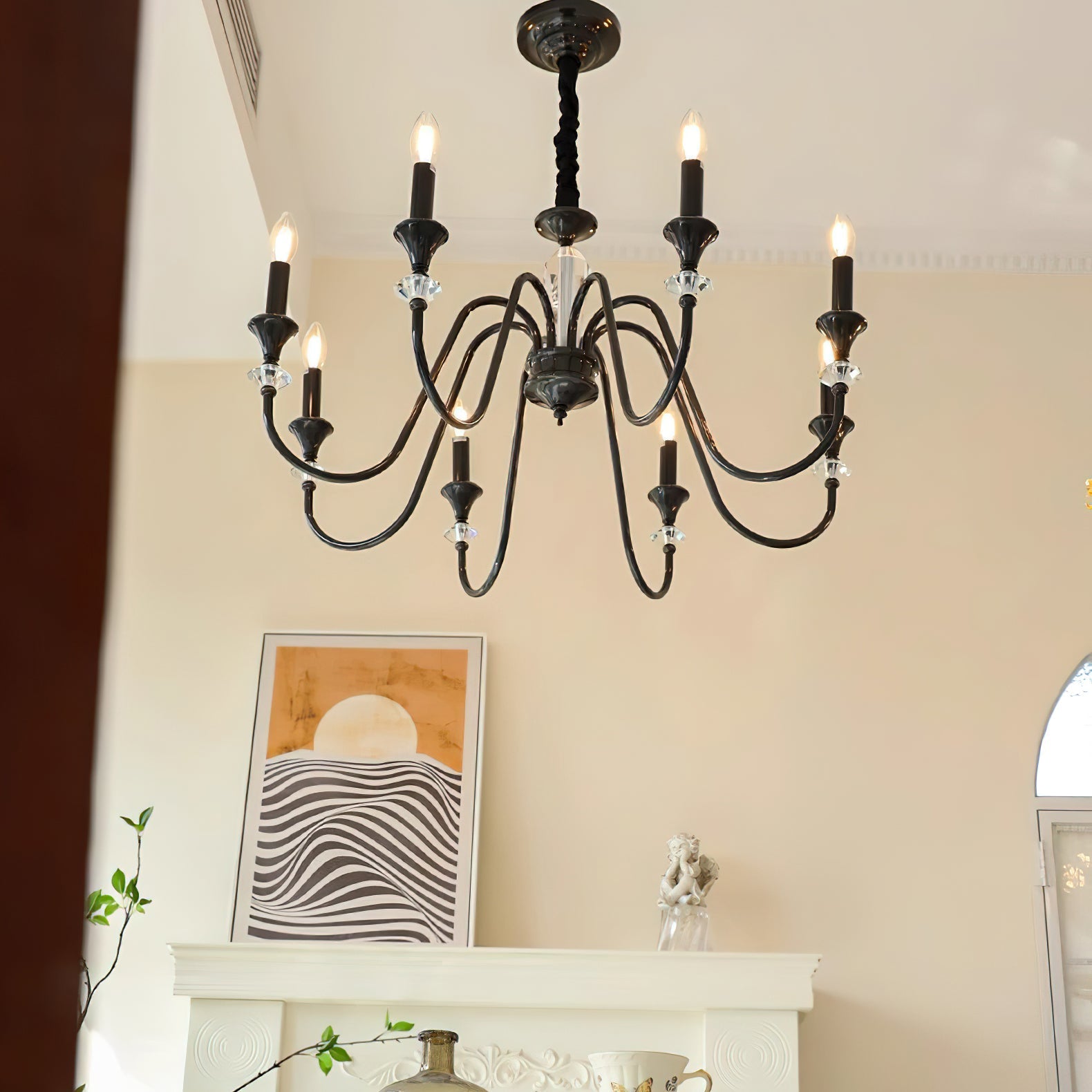 Noir Candelabra Chandelier Chandelier