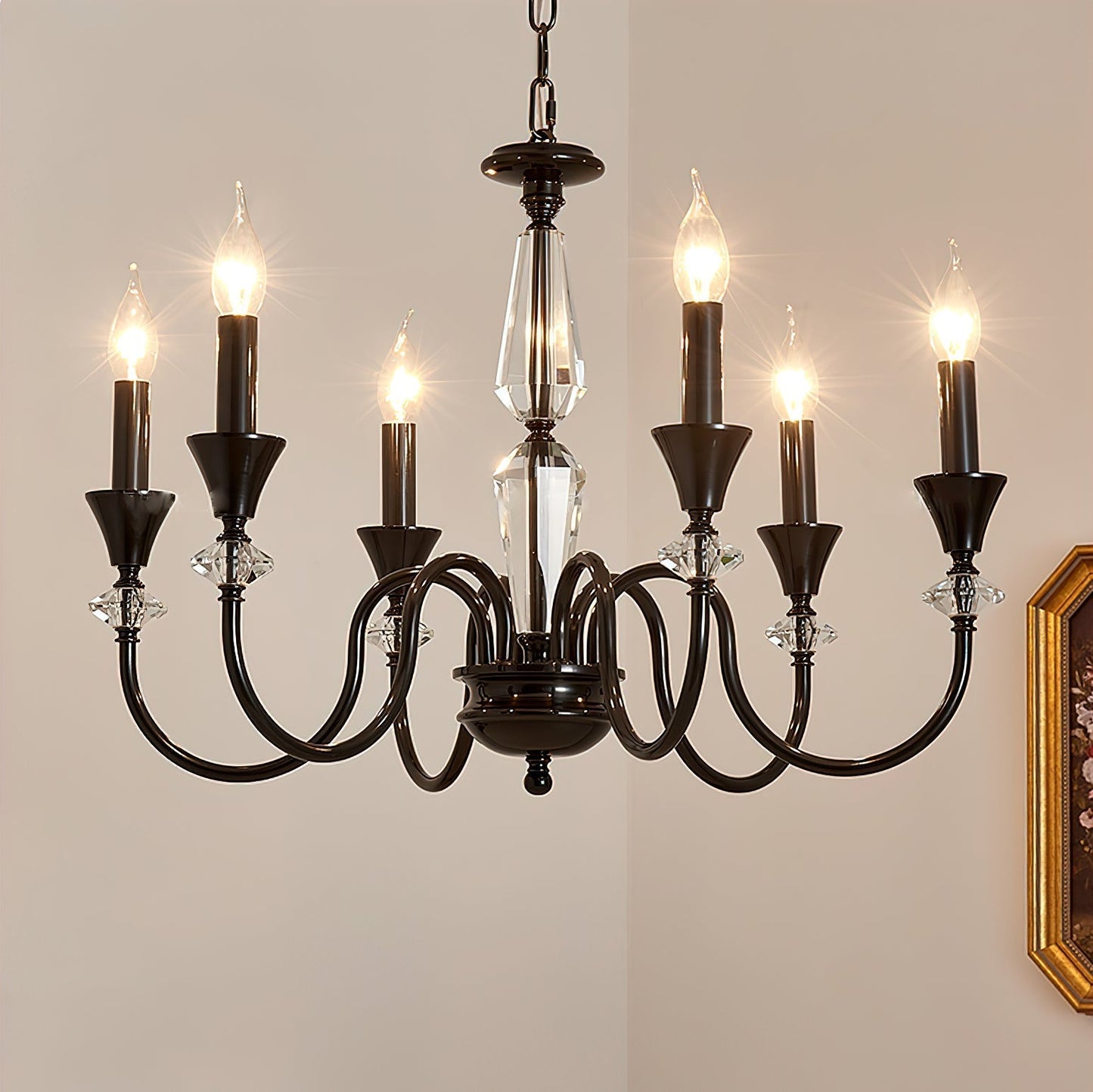 Noir Candelabra Chandelier Chandelier