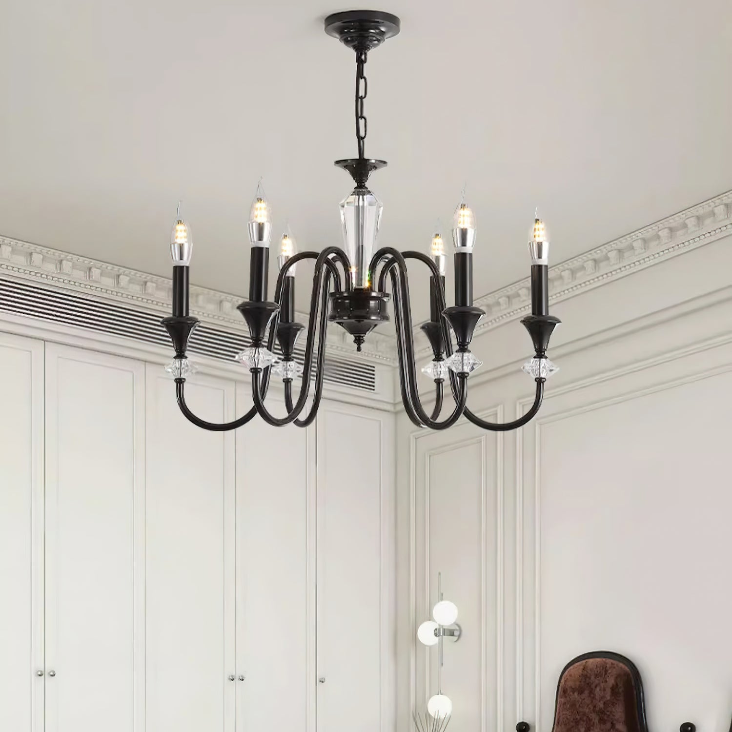 Noir Candelabra Chandelier Chandelier